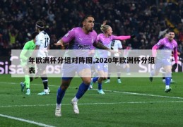 年欧洲杯分组对阵图,2020年欧洲杯分组表