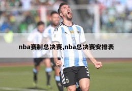 nba赛制总决赛,nba总决赛安排表