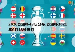 2026欧洲杯48队分布,欧洲杯2021年6月28号进行