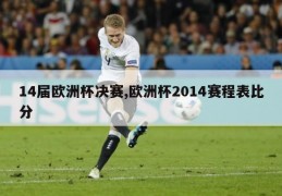 14届欧洲杯决赛,欧洲杯2014赛程表比分