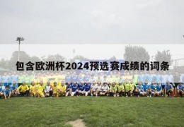 包含欧洲杯2024预选赛成绩的词条