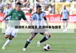 欧洲杯入围国家,欧洲杯参加国家