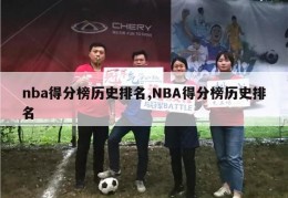 nba得分榜历史排名,NBA得分榜历史排名