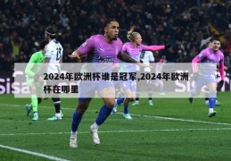 2024年欧洲杯谁是冠军,2024年欧洲杯在哪里